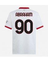 AC Milan Tammy Abraham #90 Venkovní Dres 2024-25 Krátký Rukáv